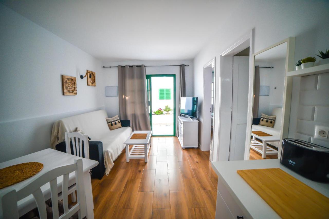 Precioso Apartamento Con Piscina Tías Exterior foto
